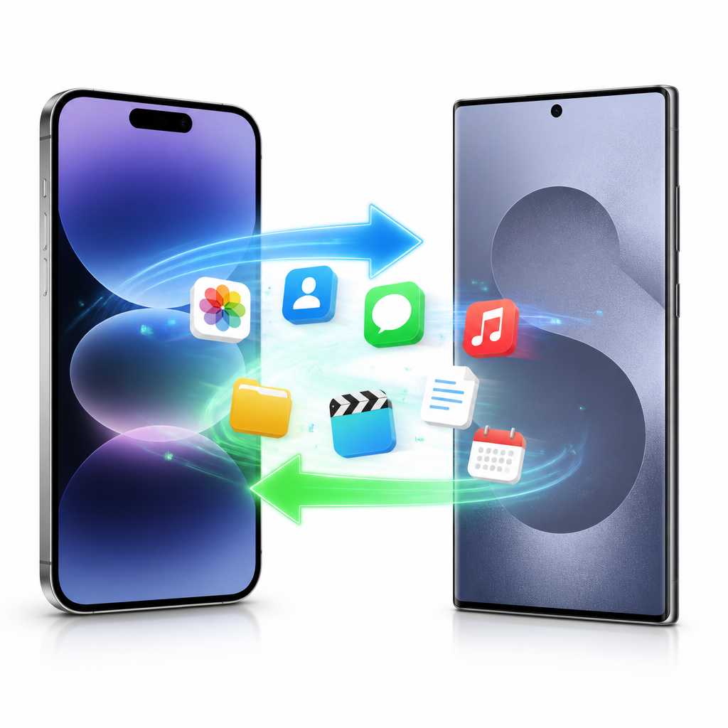 iPhone 16 and Samsung S24 data transfer